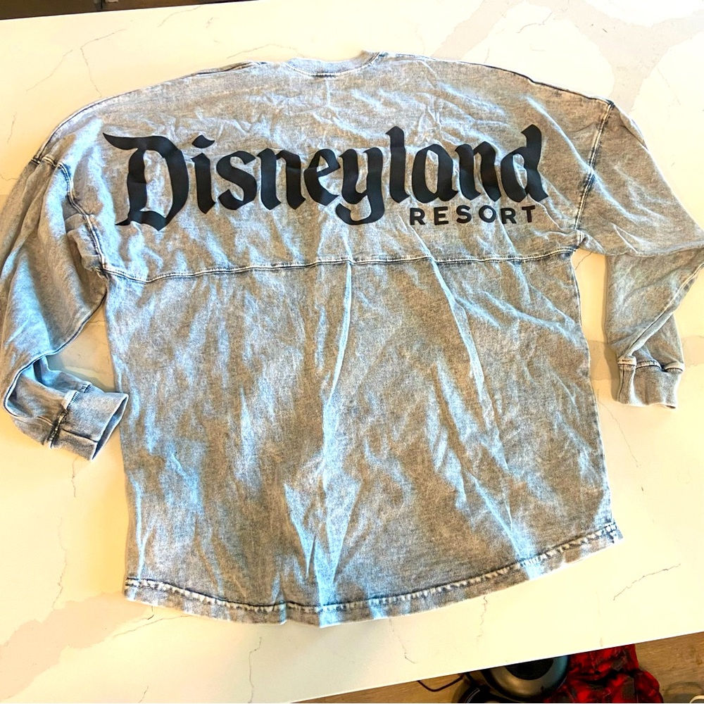 DISNEYLAND SPIRIT JERSEY - Acid Wash Grey